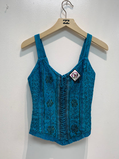 Bohemian Handcrafted Crop Top #CRTOP1006