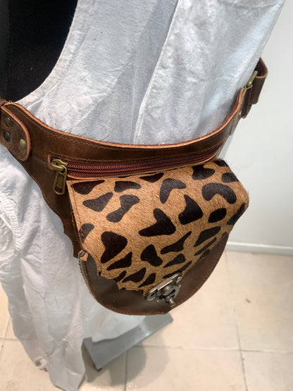 UNISEX GENUINE LEATHER BUM BAGS #BB337