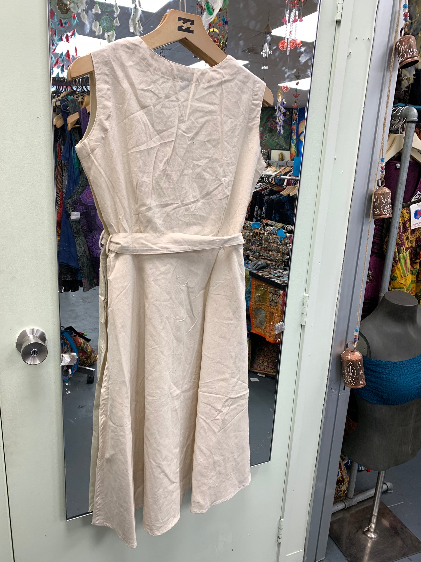 Bohemian style handcrafted Midi dress # DRE443