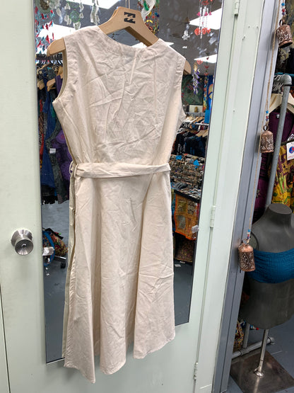 Bohemian style handcrafted Midi dress # DRE443