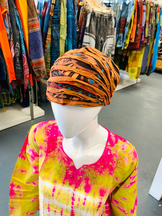 Bohemian handcrafted razor cut Unisex Headband # HB2201