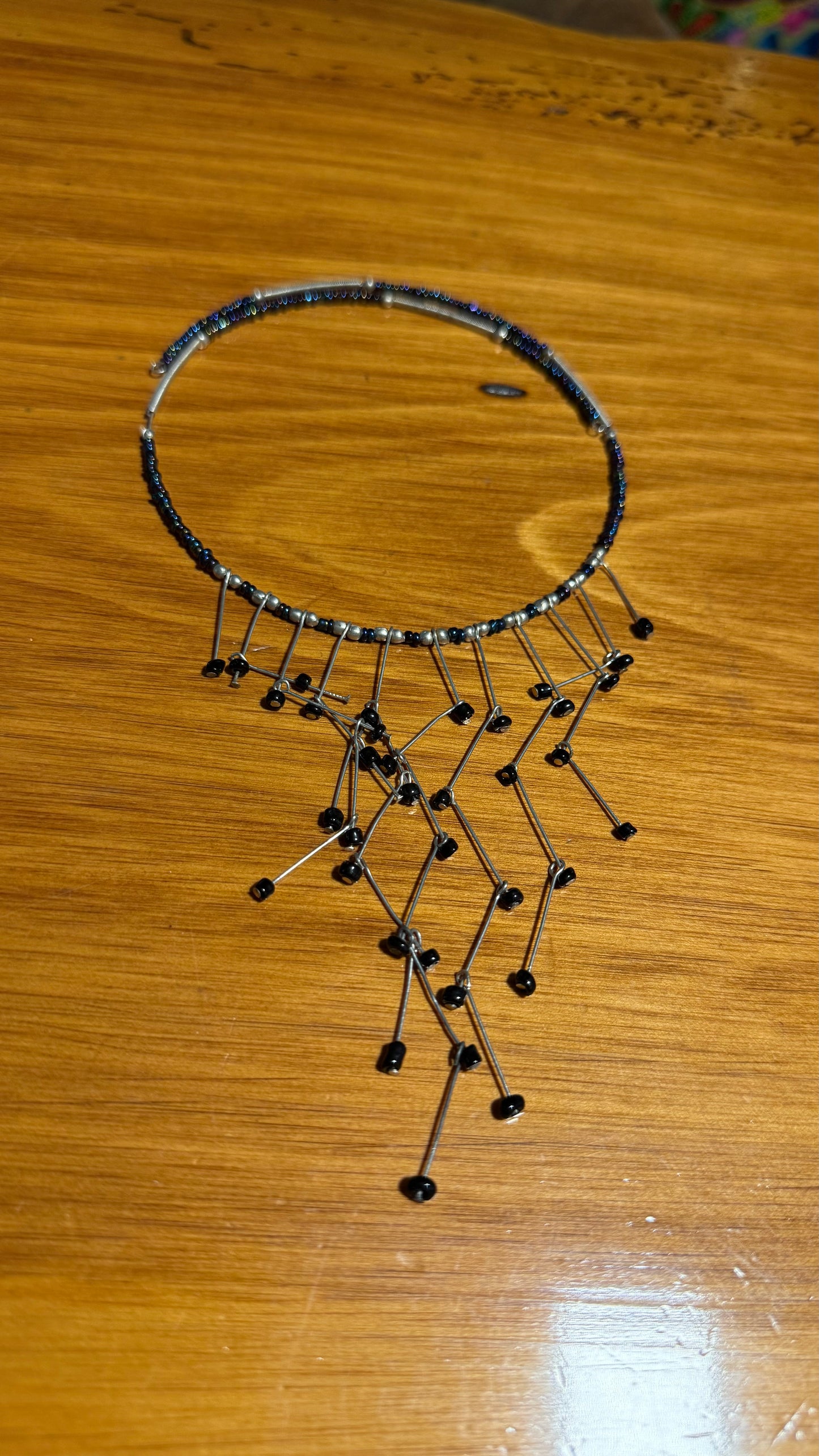 HANDCRAFTED SEED BEADS CHOKER #A205