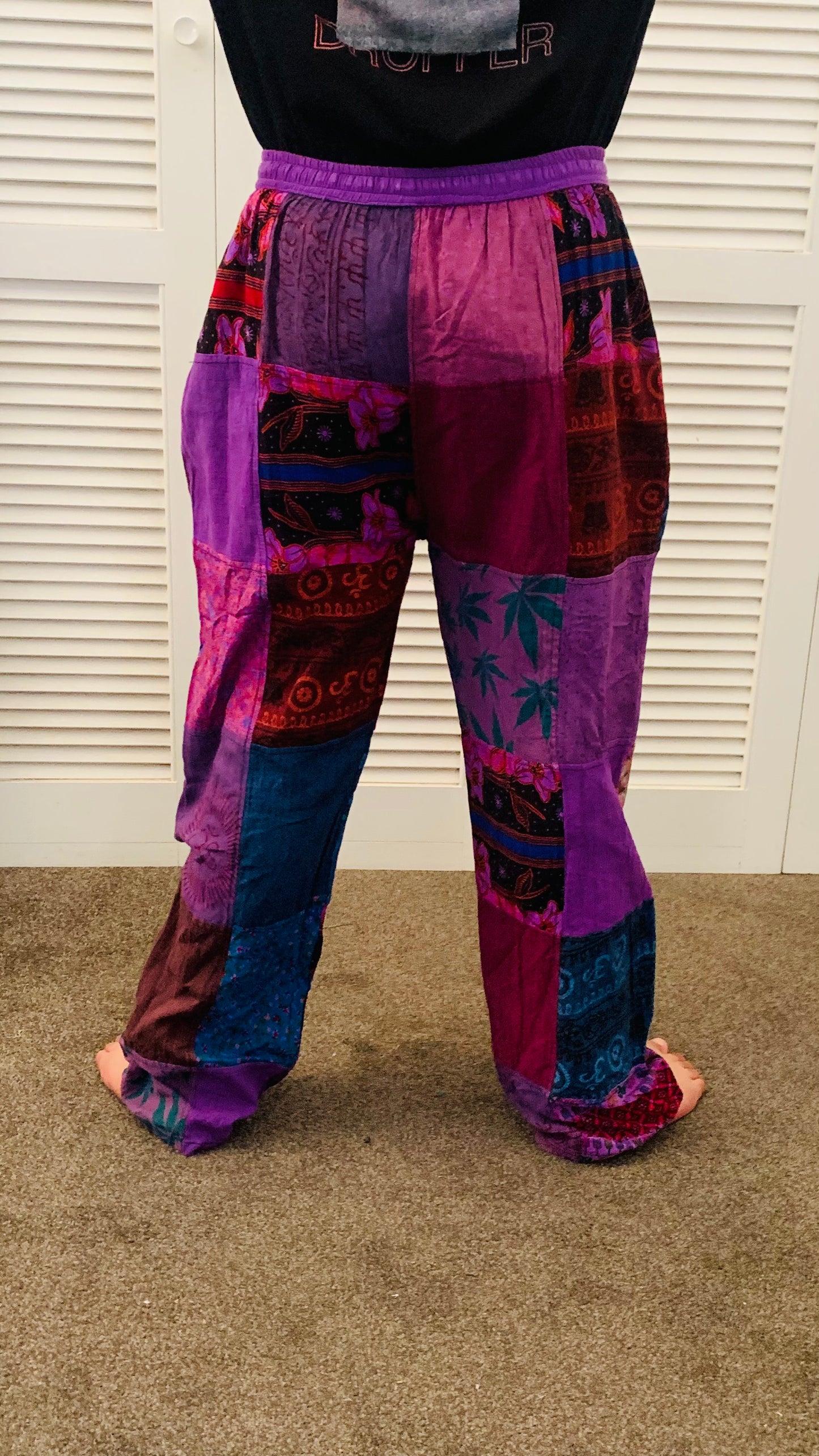 Bohemian Handcrafted Patchwork Pants #STP223
