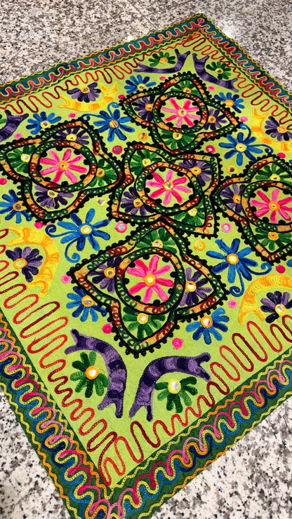 Bohemian style handcrafted table Runners #077518