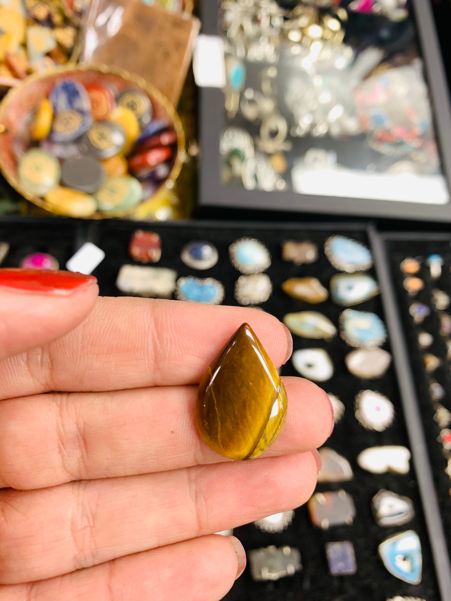 BOHO NATURAL HEALING STONE # 12223