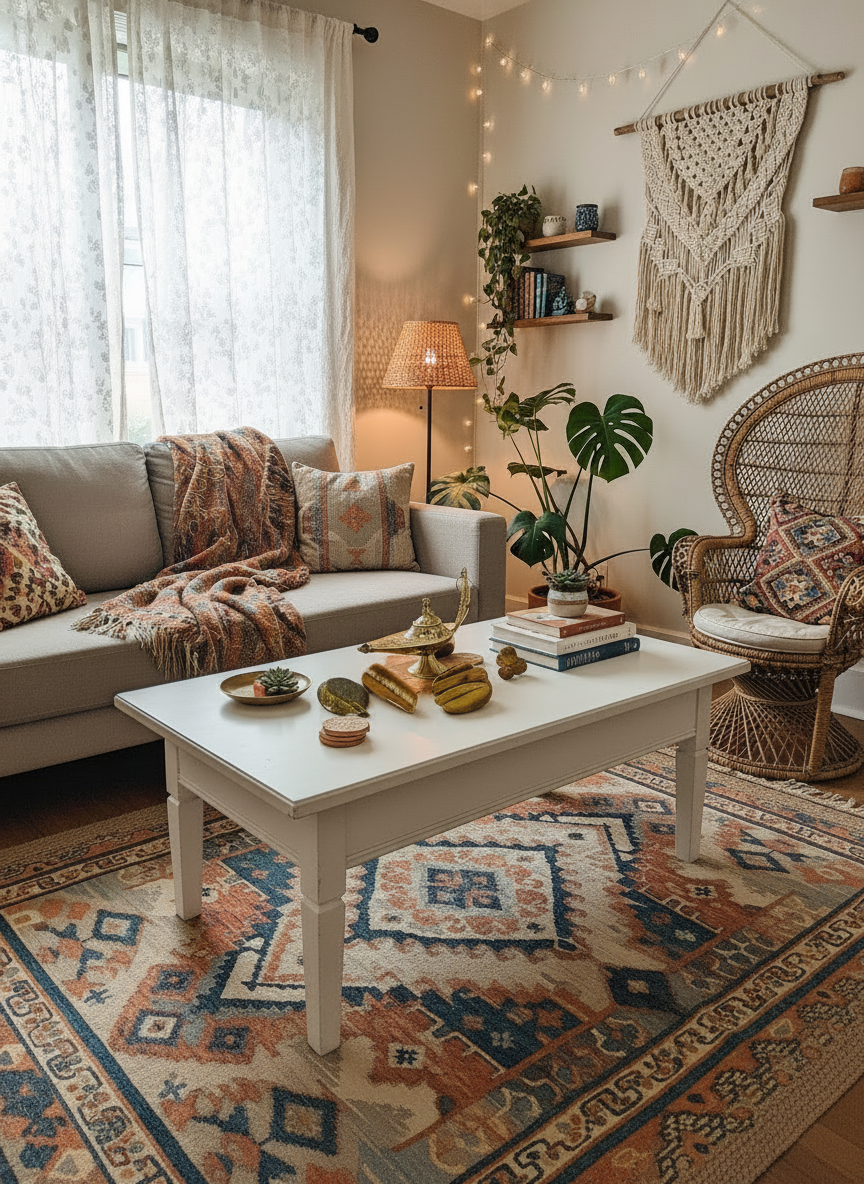 Bohemian style handcrafted Brass Magic Lamp # LAM923