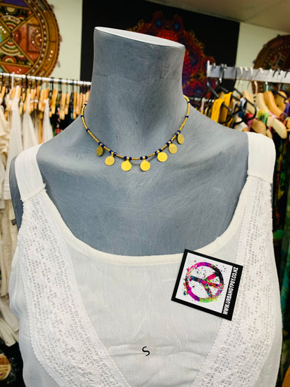 BOHEMIAN STYLE HANDCRAFTED BEADS NECKLACE #NECK26