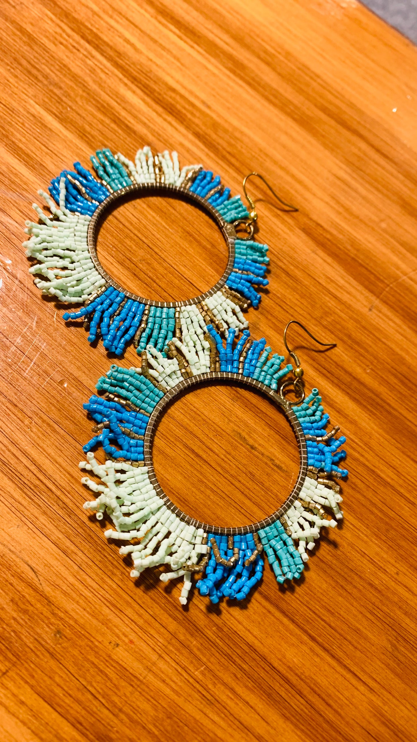 BOHEMIAN HANDCRAFTED ROUND EARRINGS #EAR111