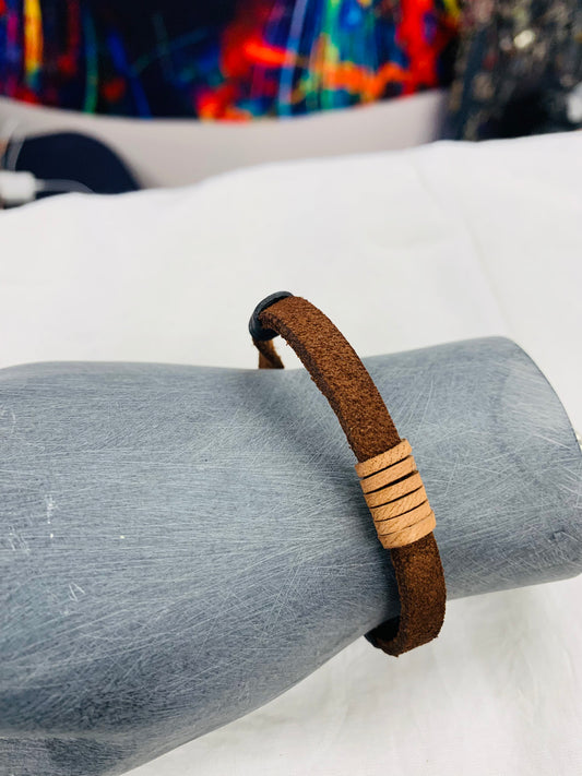 BOHEMIAN LEATHER UNISEX BRACELETS #BR14