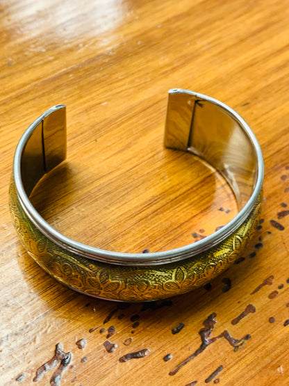 BOHEMIAN STYLE HANDCRAFTED HAND CUFF BANGLE  # CUFF1185