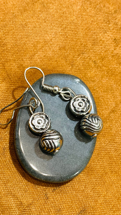 BOHEMIAN HANDCRAFTED TINY EARRINGS #EAR163