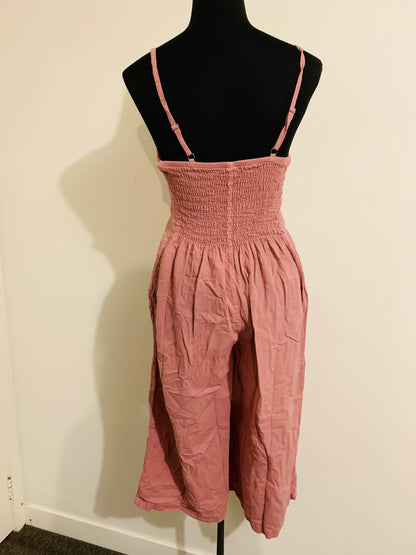 Bohemian Handcrafted  Cotton Jumpsuit / Overalls # JUM021