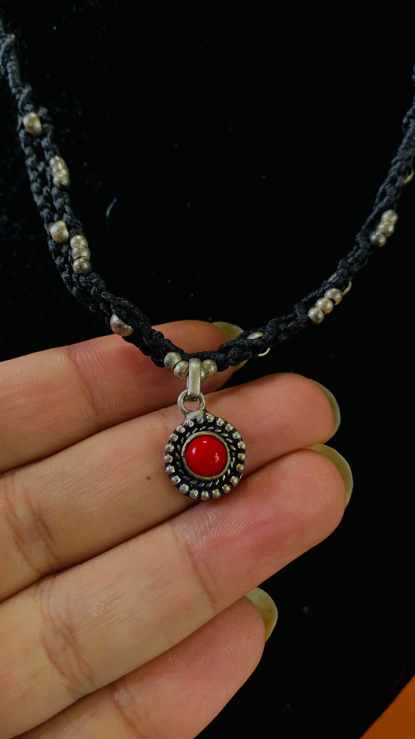 HANDCRAFTED MACRAME  CHOKER #A202