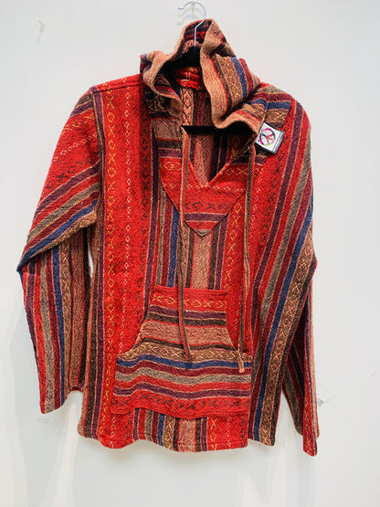 Bohemian style handcrafted UNISEX Gringo Hoodie  #017606