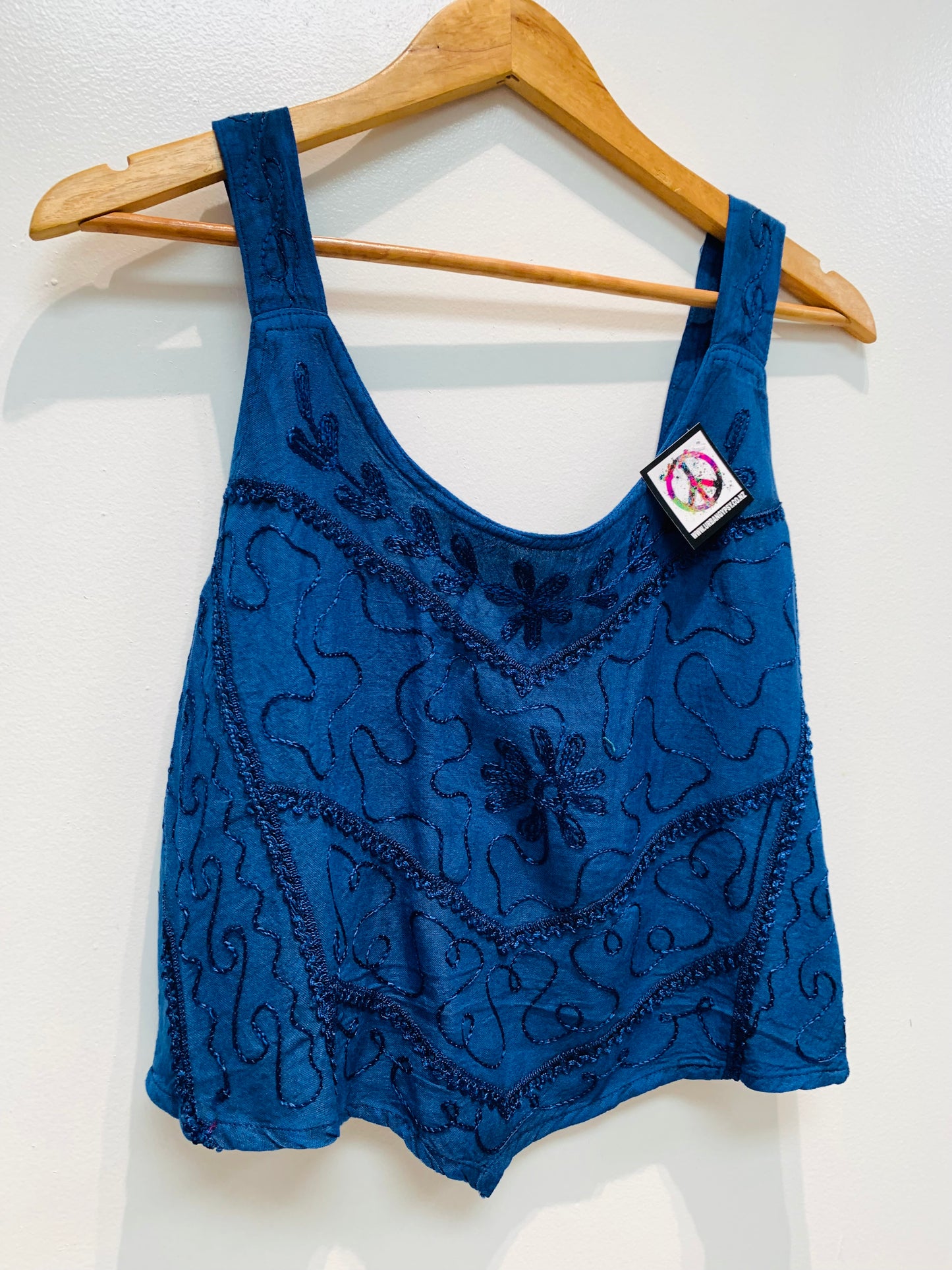 Bohemian Handcrafted Crop Top #CRTOP106