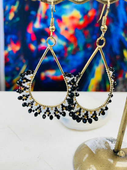 BOHEMIAN HANDCRAFTED AZTEC EARRINGS #EAR120