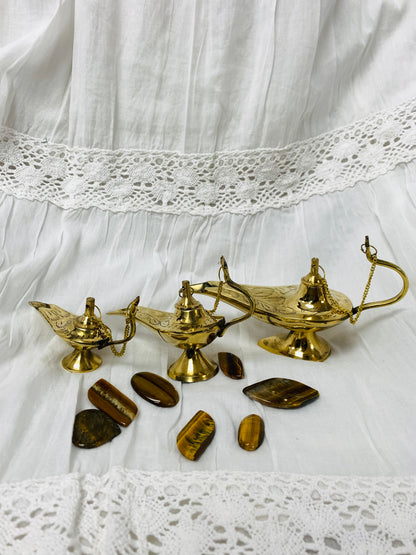 Bohemian style handcrafted Brass Magic Lamp # LAM923