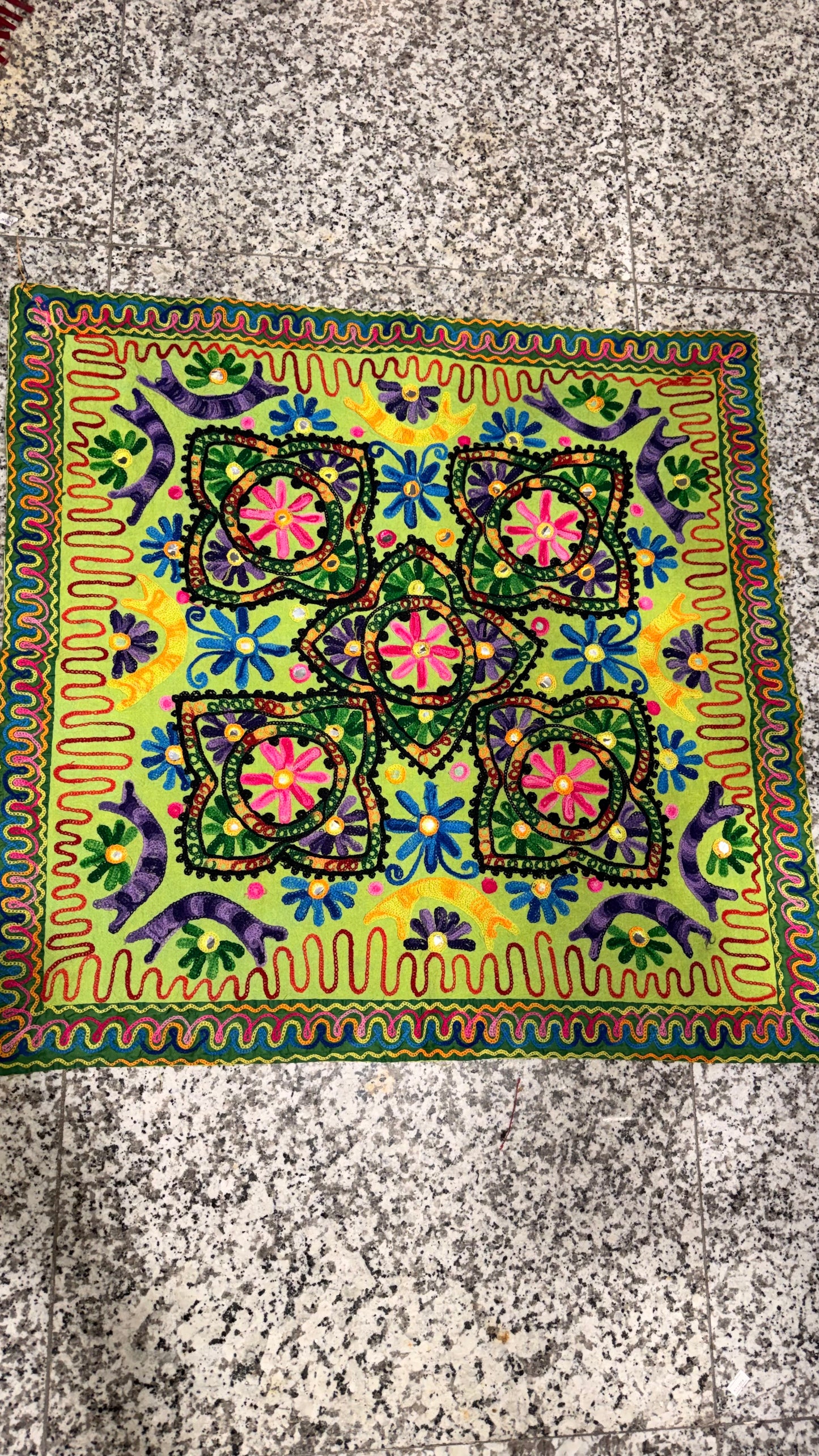 Bohemian style handcrafted table Runners #077518