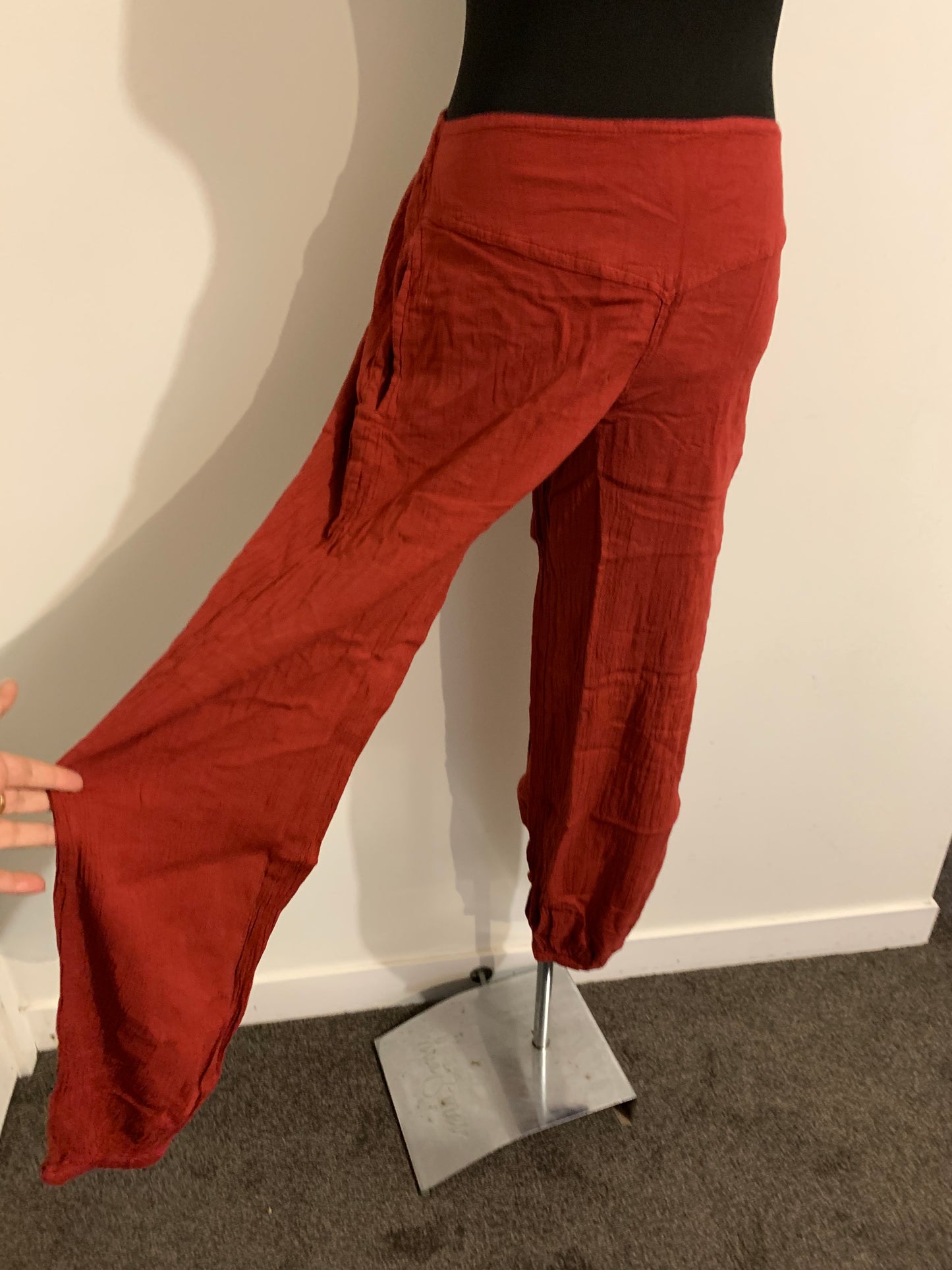 Bohemian Style Handcrafted Alladin Pants #ALLA663