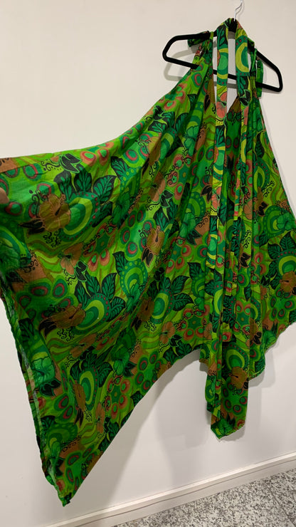 Bohemian style handcrafted cotton Romper dress#0220