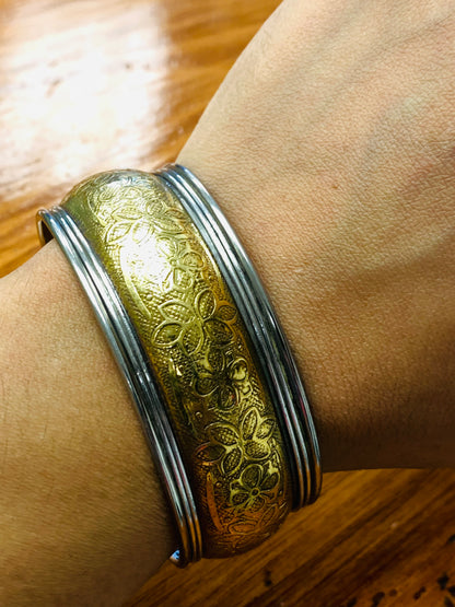 BOHEMIAN STYLE HANDCRAFTED HAND CUFF BANGLE  # CUFF1185