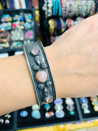 BOHEMIAN STYLE HANDCRAFTED HAND CUFF BANGLE  # CUFF1201