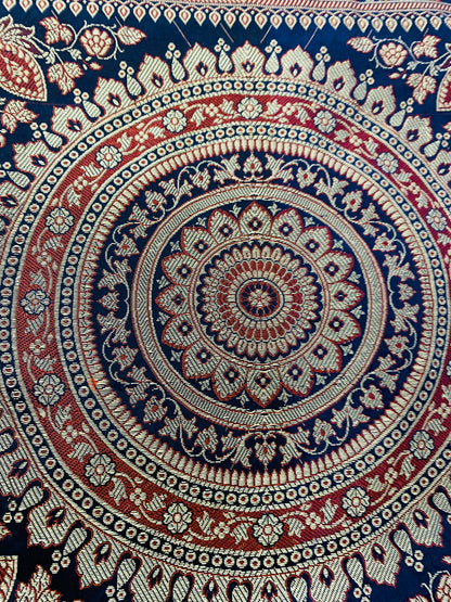 Boho style handcrafted ethnic Mandala cushion cover #792009