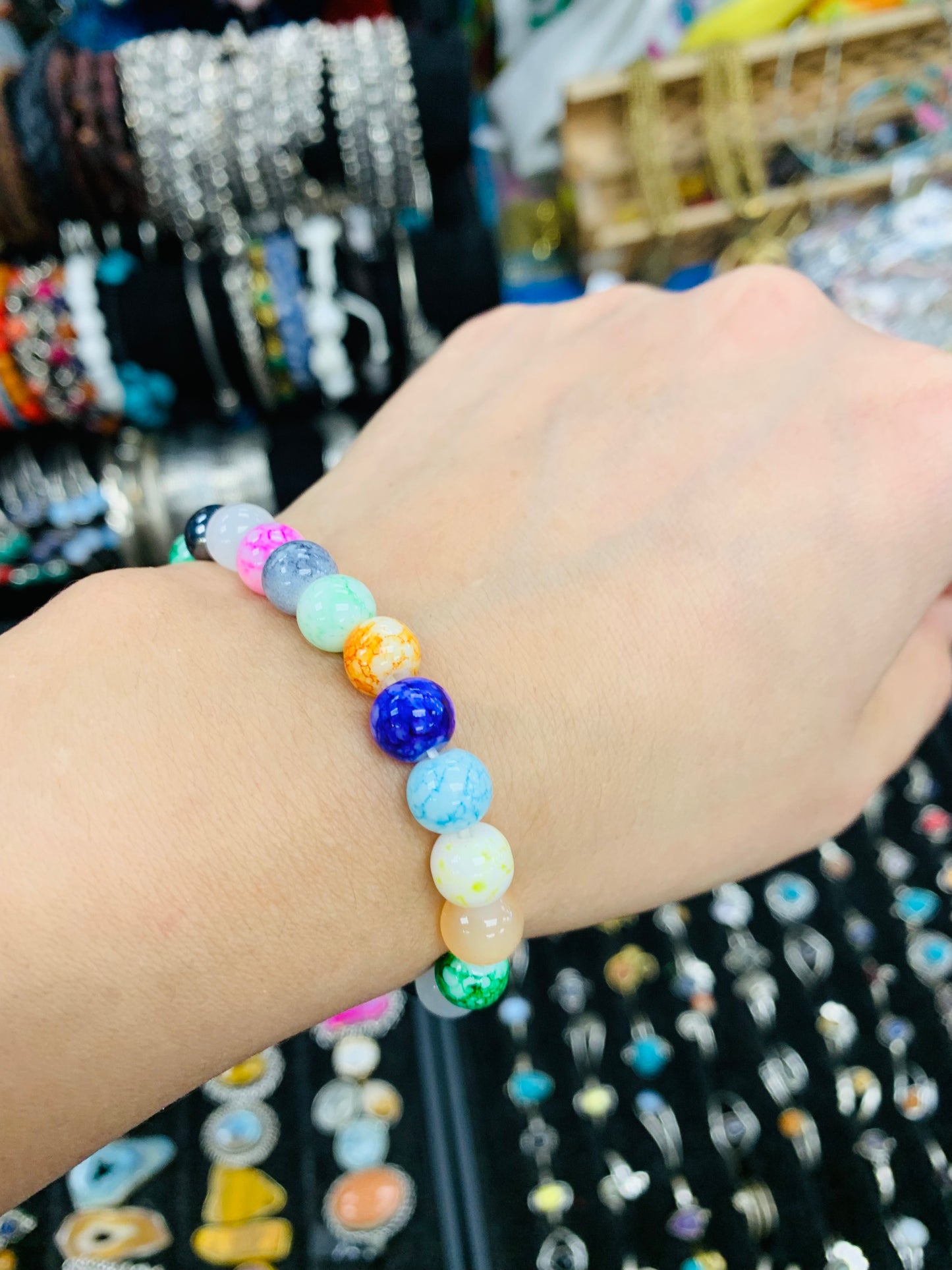 BOHEMIAN BEADS LOVE BRACELETS #A302