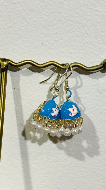 BOHEMIAN HANDCRAFTED TINY EARRINGS #EAR164