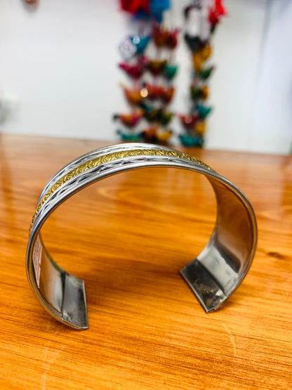 BOHEMIAN STYLE HANDCRAFTED HAND CUFF BANGLE  # CUFF1182