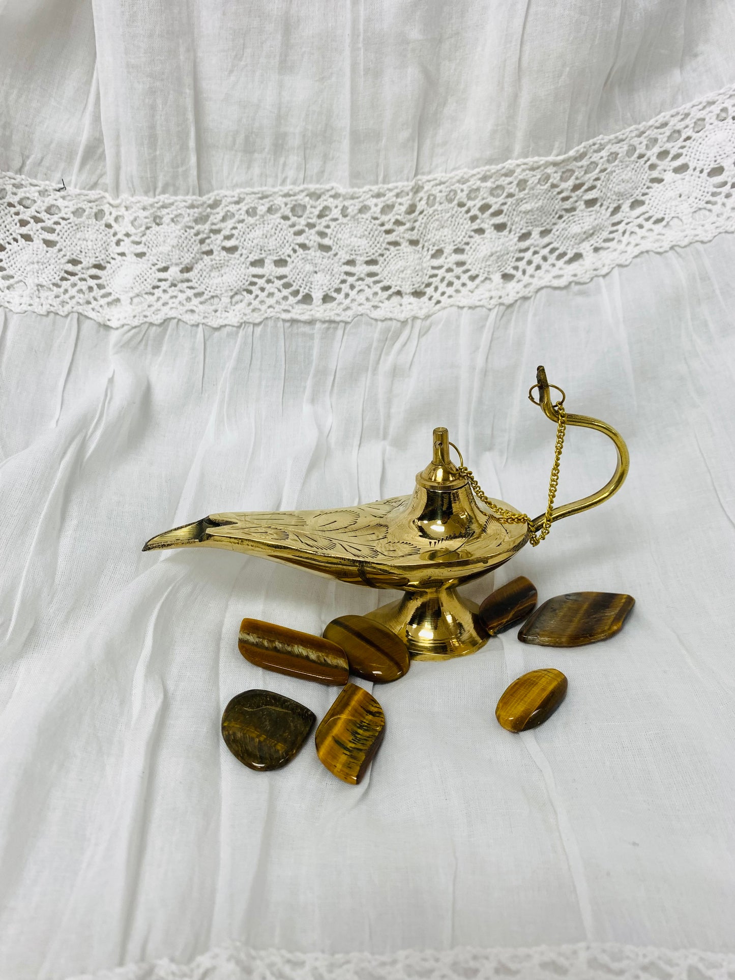 Bohemian style handcrafted Brass Magic Lamp # LAM921