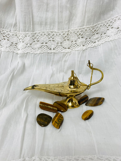 Bohemian style handcrafted Brass Magic Lamp # LAM921