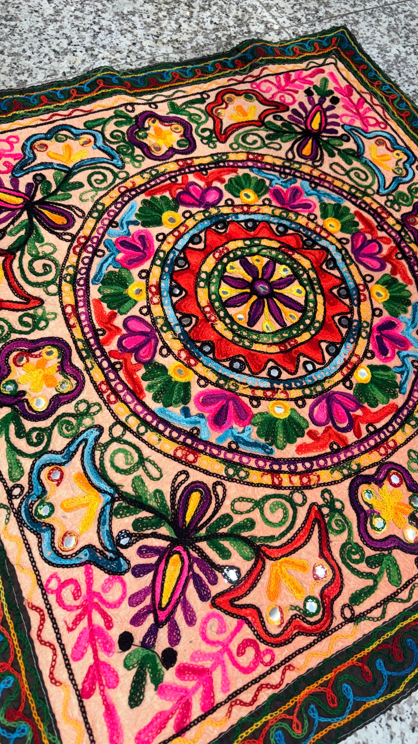 Bohemian style handcrafted table Runners #077517