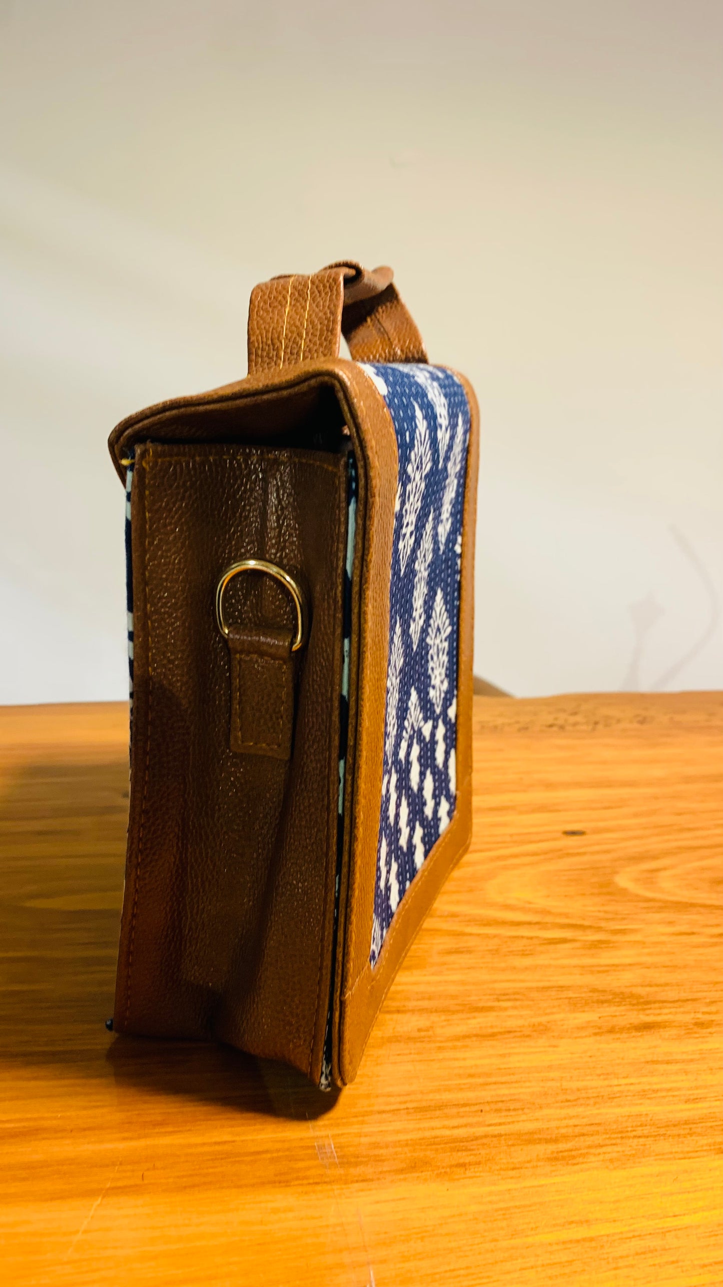 BOHEMIAN HANDCRAFTED PU LEATHER HANDBAG # 3331