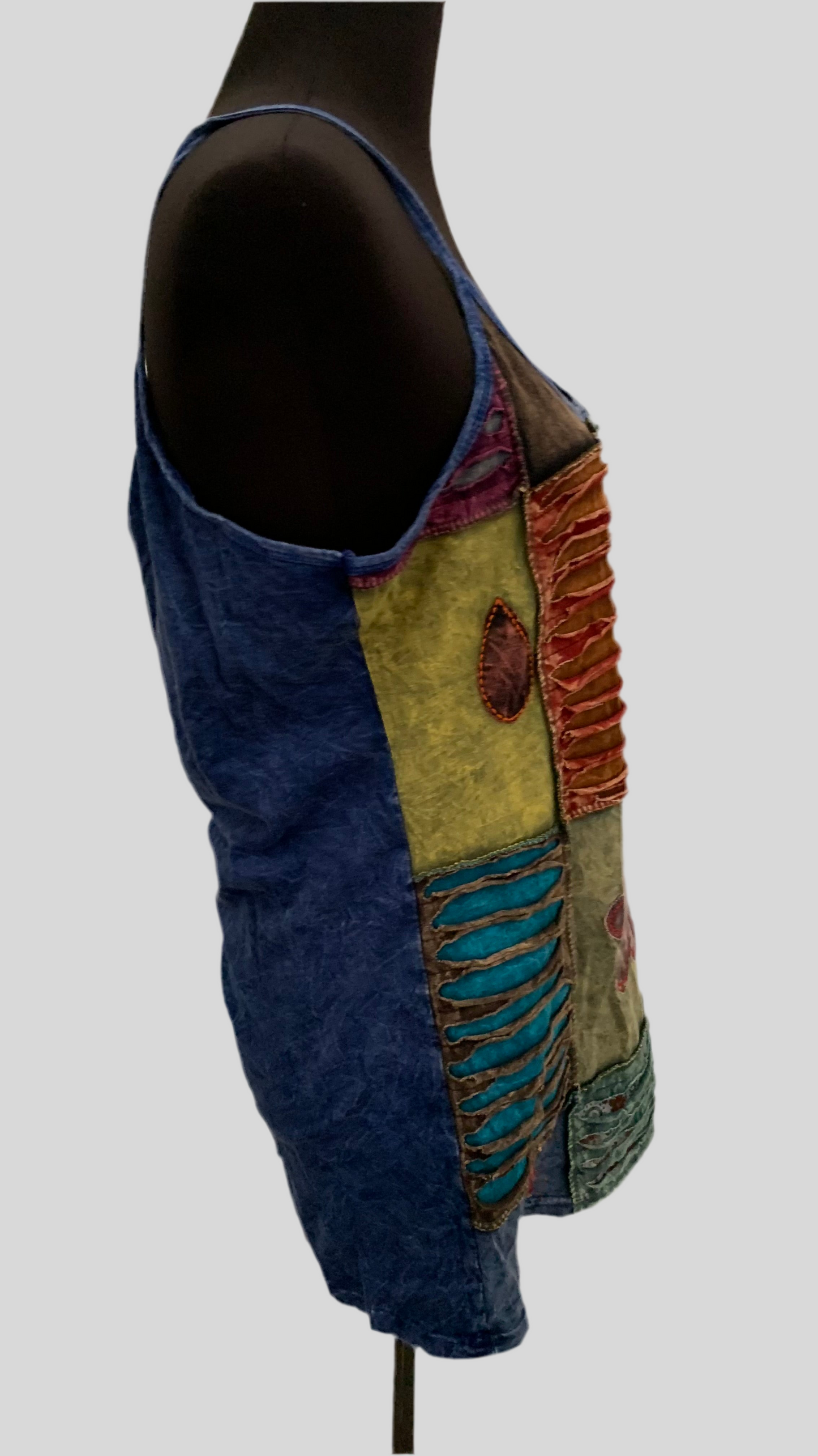 Bohemian style handcrafted tank Top #77611