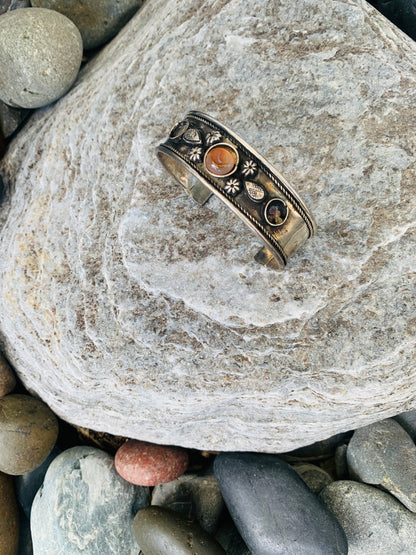 BOHEMIAN STYLE HANDCRAFTED HAND CUFF BANGLE  # CUFF1223