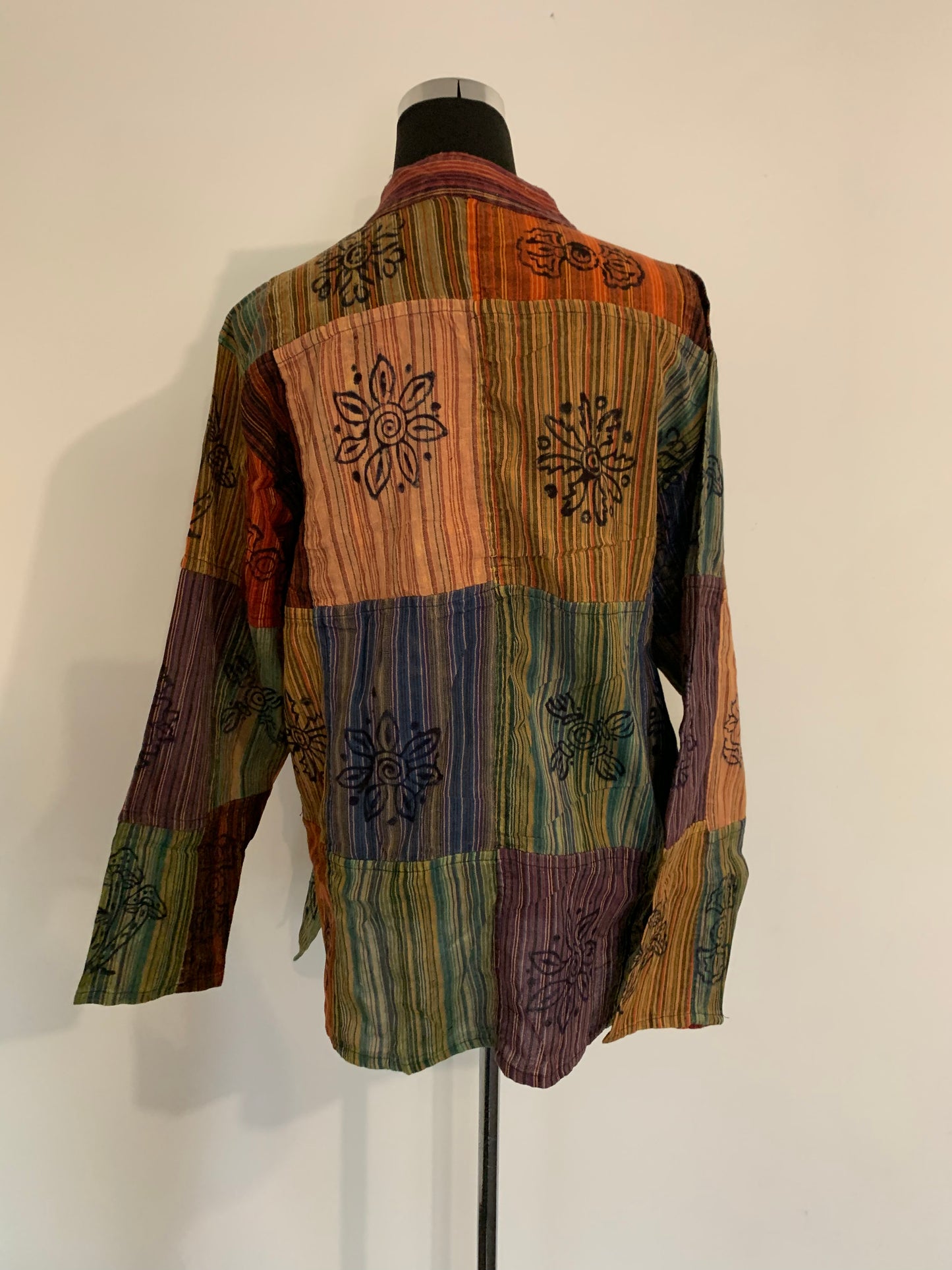 Bohemian handcrafted cotton patchwork Kurta # KURT618