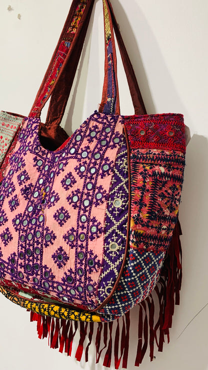 BOHEMIAN STYLE HANDCRAFTED TOTE BAGS #23301