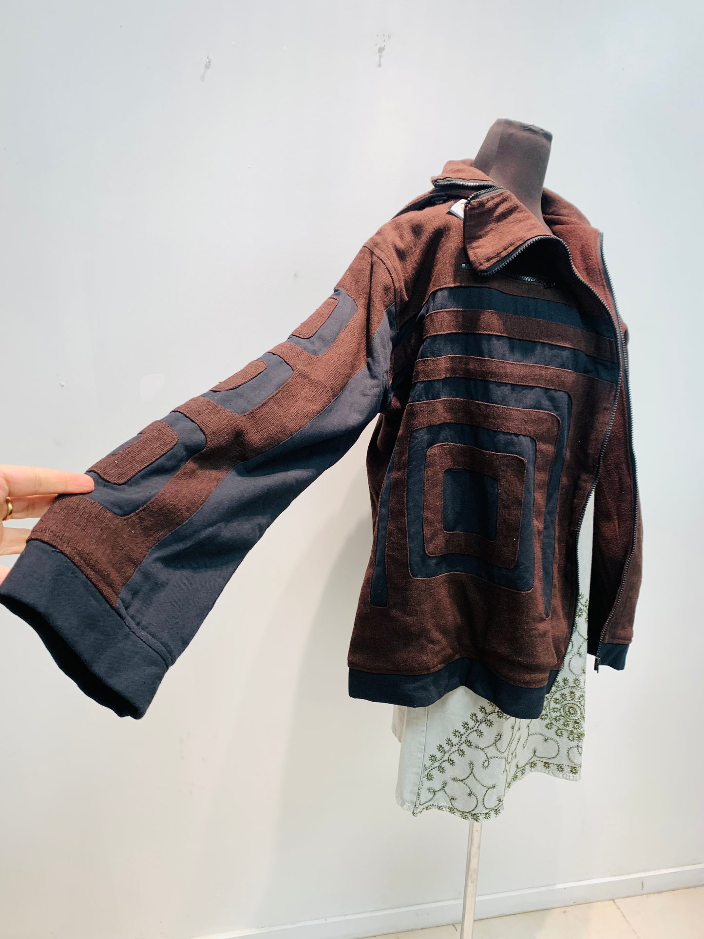 Bohemian style handcrafted UNISEX Warm Jackets #009902