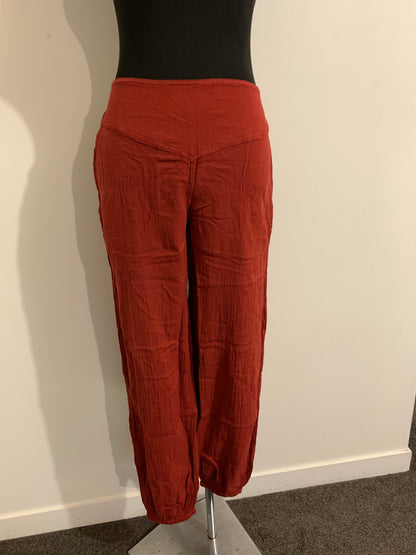 Bohemian Style Handcrafted Alladin Pants #ALLA663