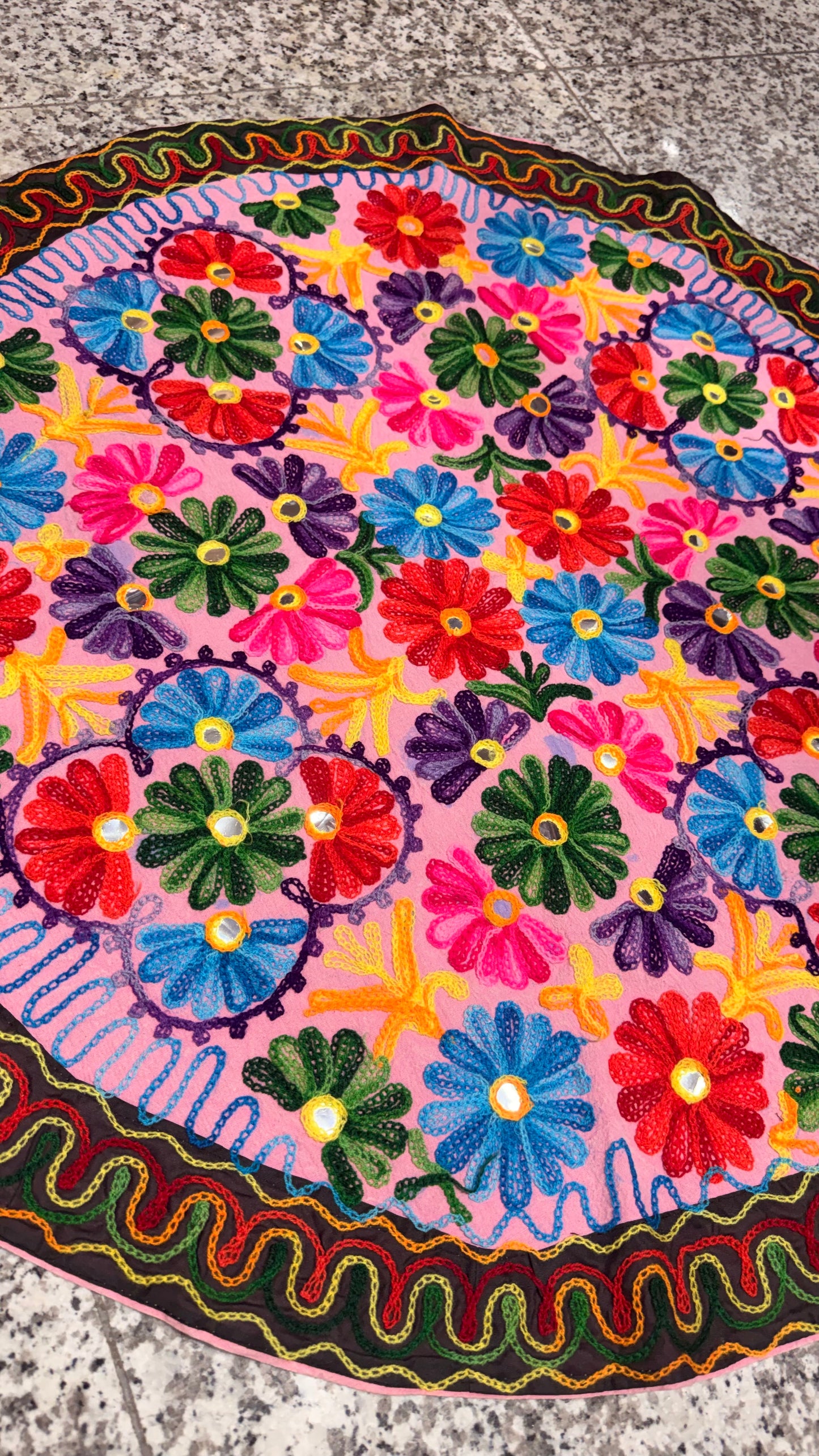 Bohemian style handcrafted table Runners #077516