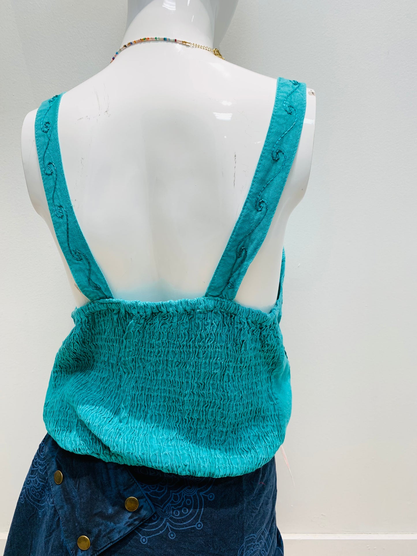 Bohemian Handcrafted Crop Top #CRTOP106