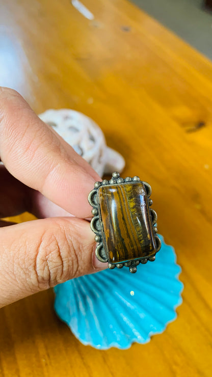 Bohemian style handcrafted Ring # 74