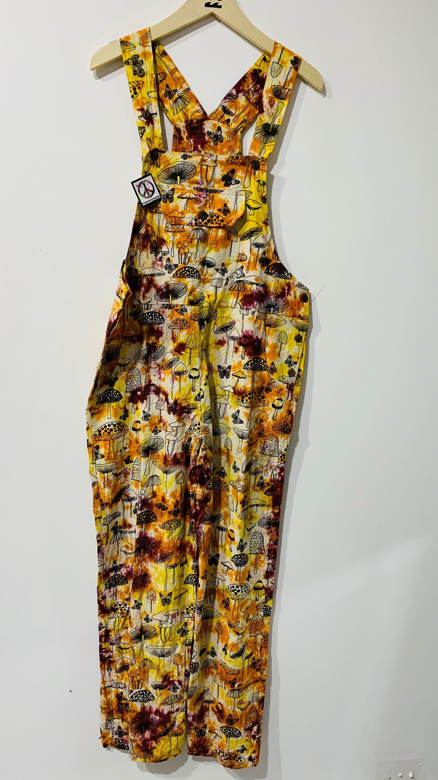 Bohemian Handcrafted Jumpsuits / Overalls/ Dangries #JUM0338