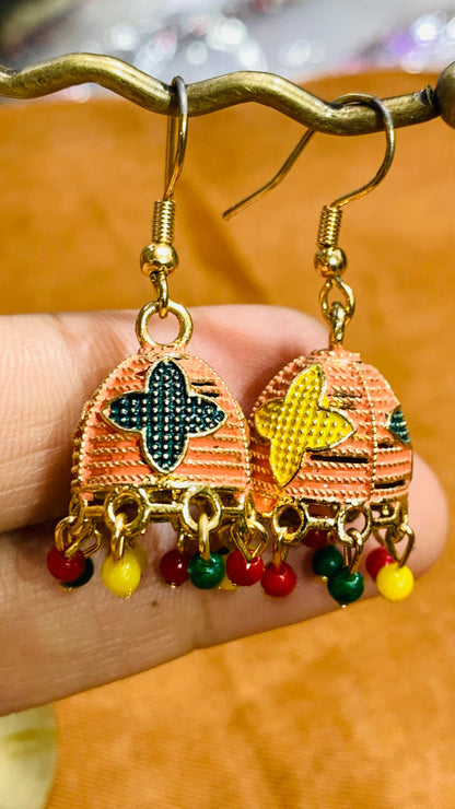 BOHEMIAN HANDCRAFTED TINY EARRINGS #EAR164