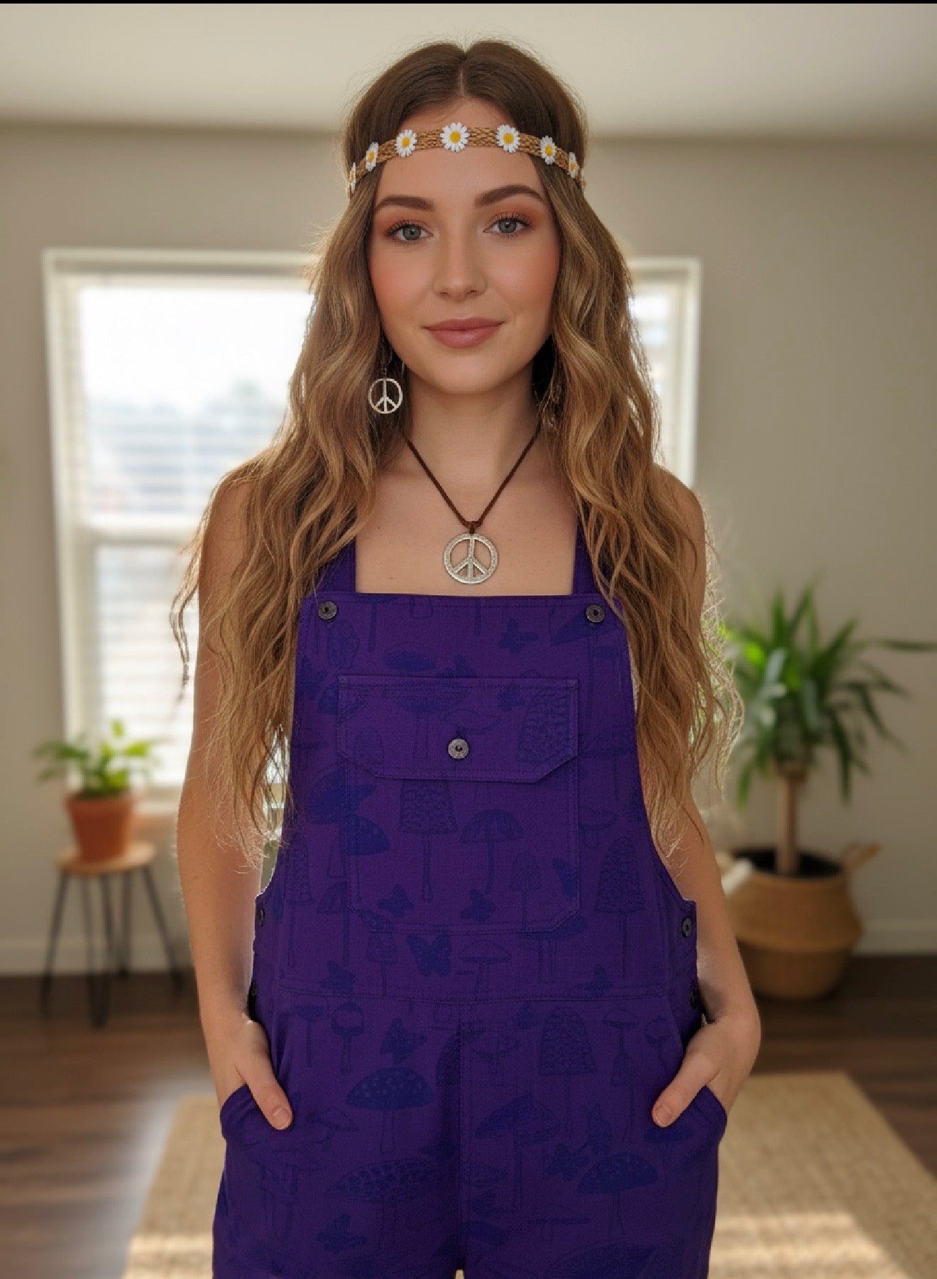 Bohemian Handcrafted Overalls/ Dangries #JUM027