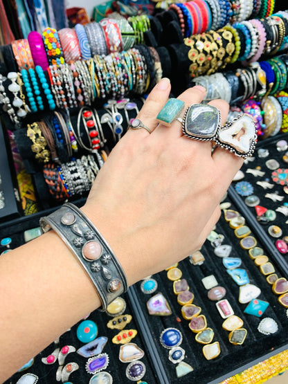 BOHEMIAN STYLE HANDCRAFTED HAND CUFF BANGLE  # CUFF1201