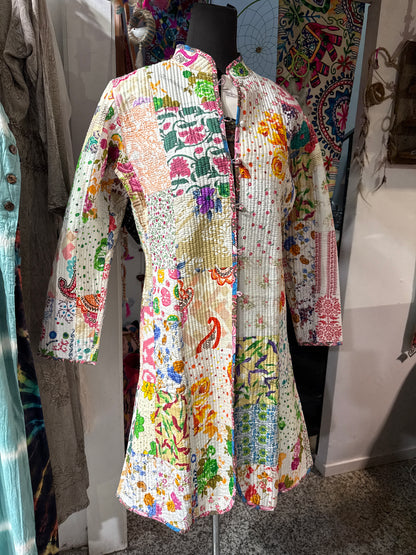 Bohemian style handcrafted Kantha / Quilting Jackets #QUIL035