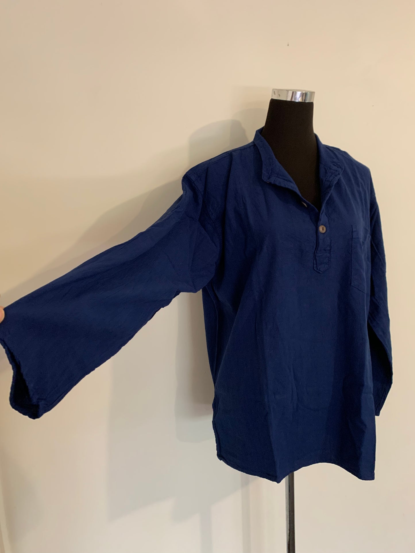 Handcrafted cotton Kurta / Shirt # 75965