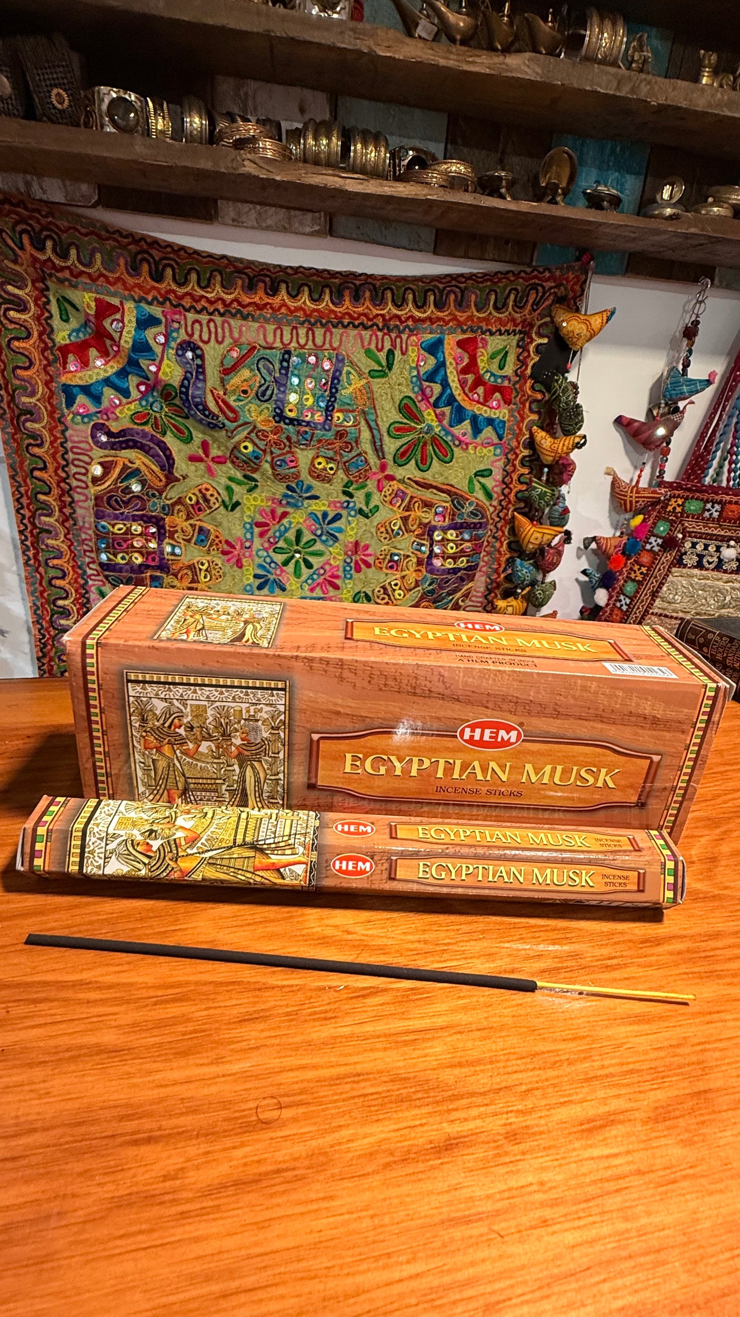 Egyptian Musk Hand Rolled incense sticks #06874